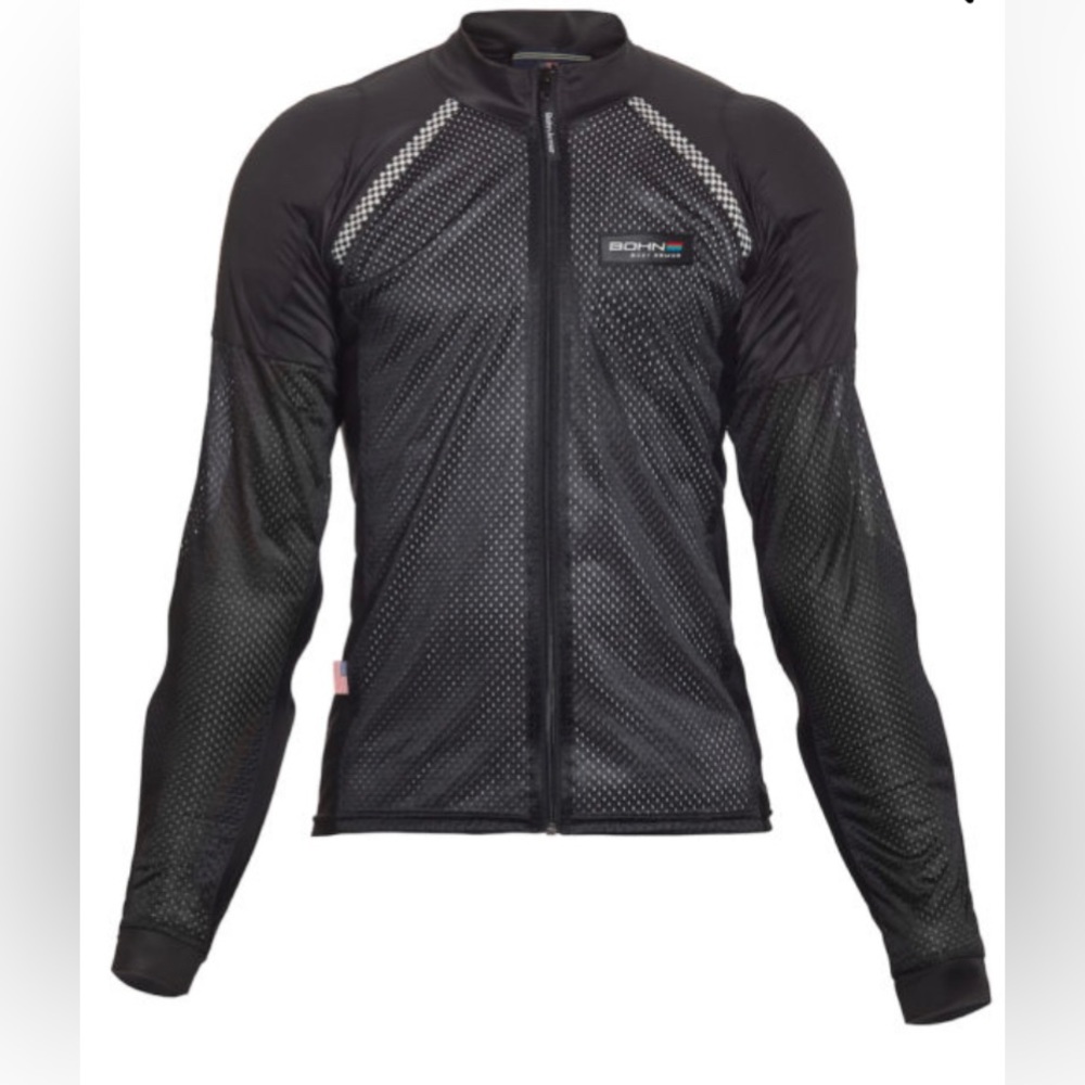 Bohn Body Armor All-Season Airtex Armored Mesh Riding Shirt Large